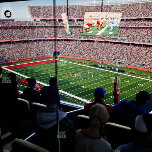 Levi's Stadium - Section Tower Suite 633 Seat View