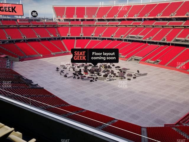 Levi's Stadium - Section Tower Suite 634 Seat View