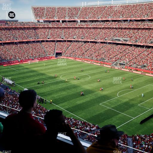 Levi's Stadium - Section Tower Suite 634 Seat View