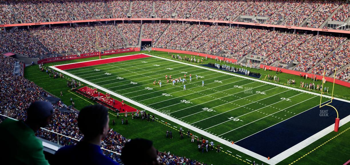 Levi's Stadium - Section Tower Suite 634 Seat View