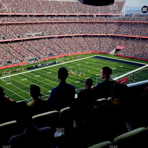 Levi's Stadium - Section Tower Suite 703 Seat View
