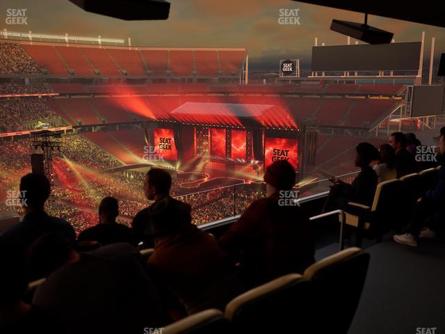 Levi's Stadium - Section Tower Suite 703 Seat View