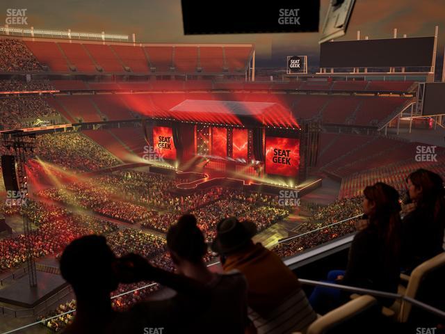 Levi's Stadium - Section Tower Suite 704 Seat View