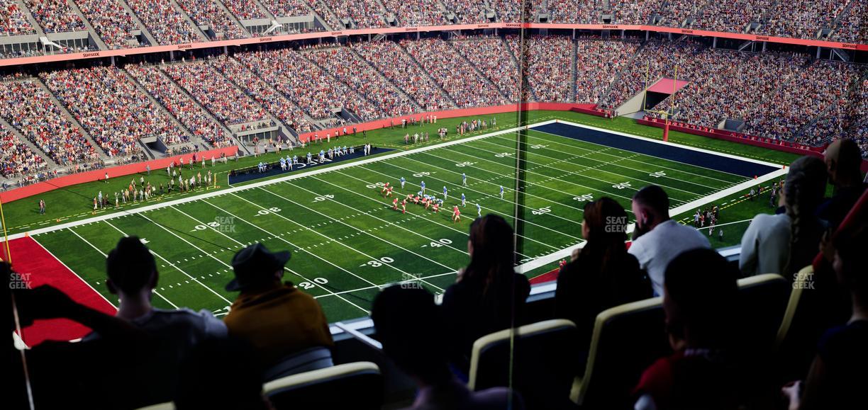 Levi's Stadium - Section Tower Suite 704 Seat View