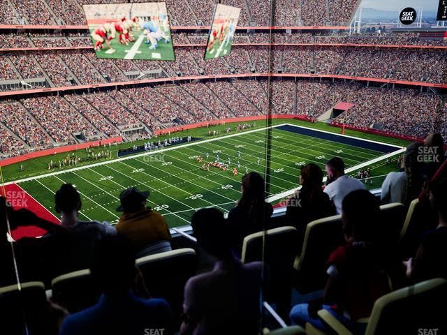 Levi's Stadium - Section Tower Suite 704 Seat View