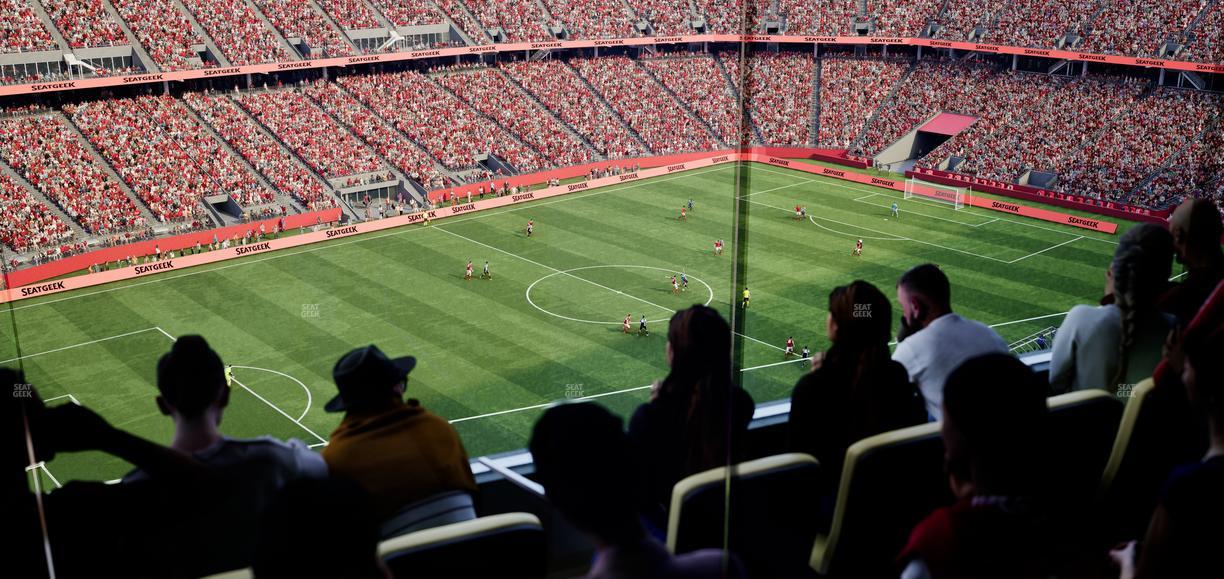 Levi's Stadium - Section Tower Suite 704 Seat View