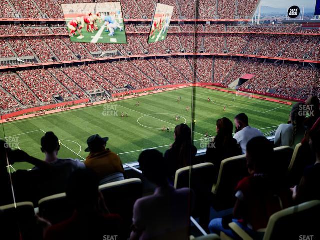 Levi's Stadium - Section Tower Suite 704 Seat View Levi's Stadium - Section Tower Suite 704 Seat View