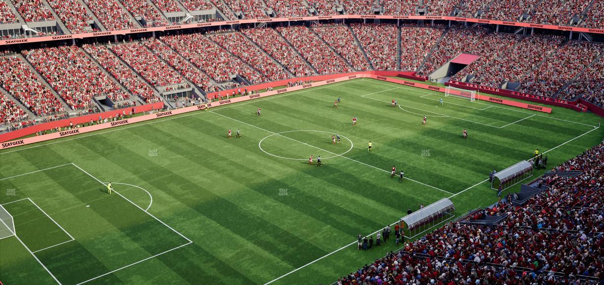 Levi's Stadium - Section Tower Suite 704 Seat View