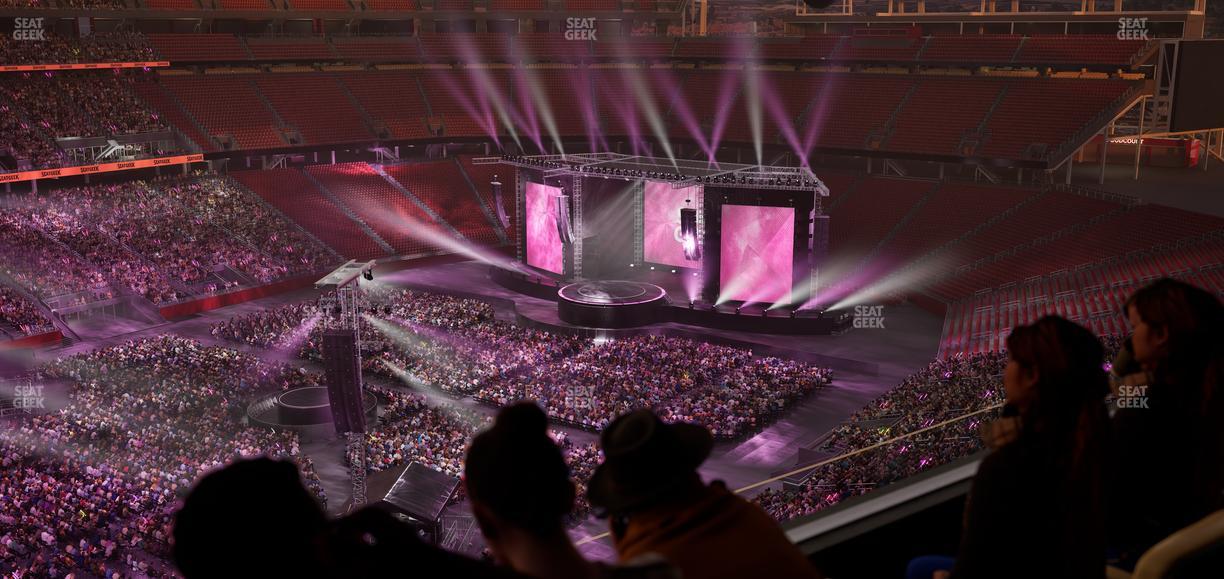 Levi's Stadium - Section Tower Suite 704 Seat View