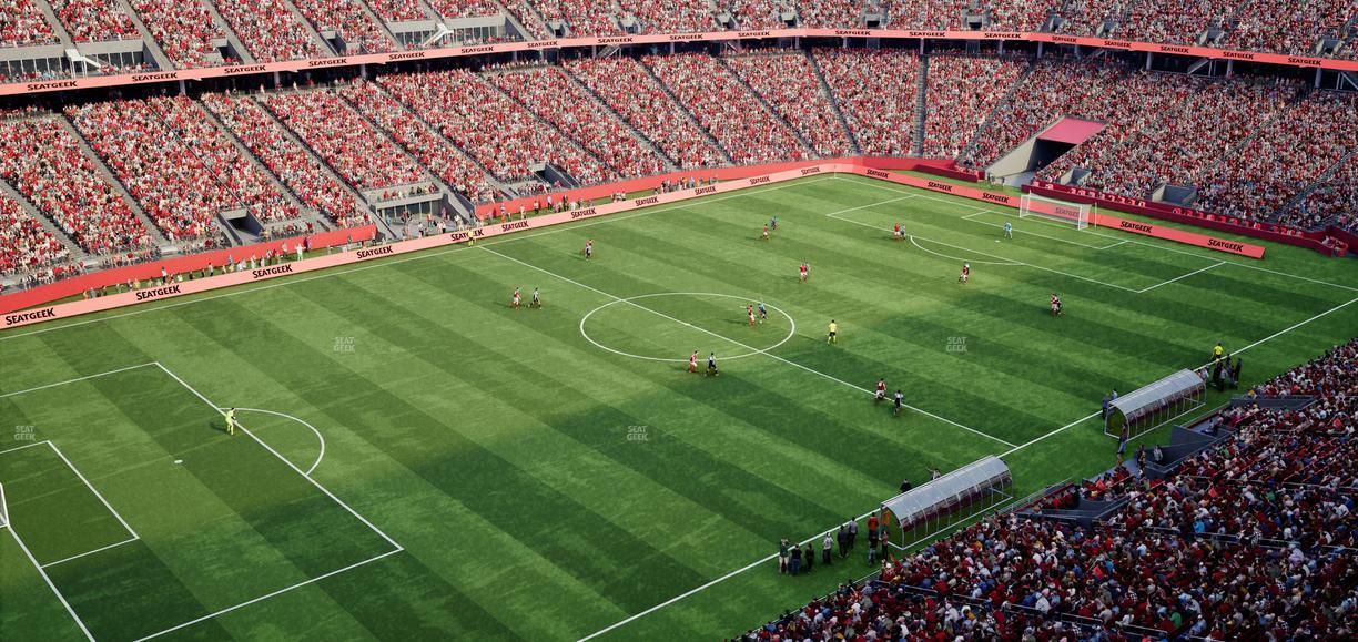 Levi's Stadium - Section Tower Suite 705 Seat View