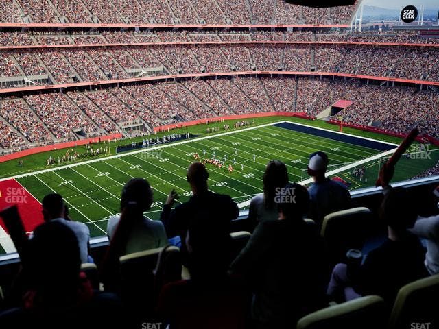Levi's Stadium - Section Tower Suite 705 Seat View
