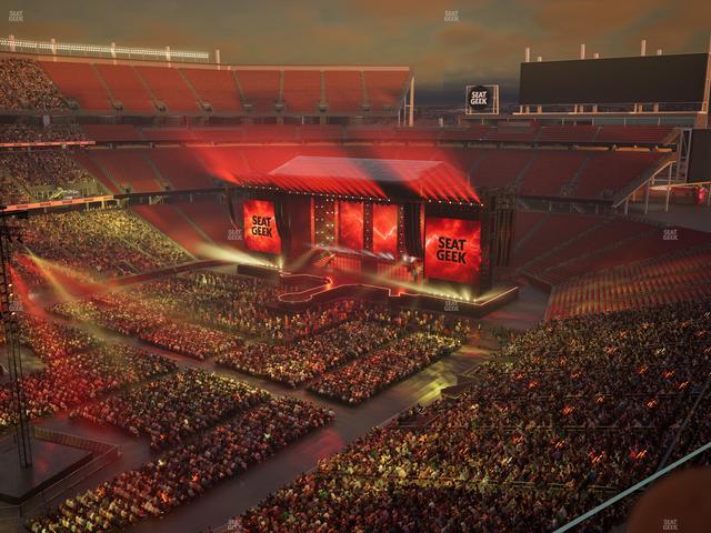 Levi's Stadium - Section Tower Suite 705 Seat View