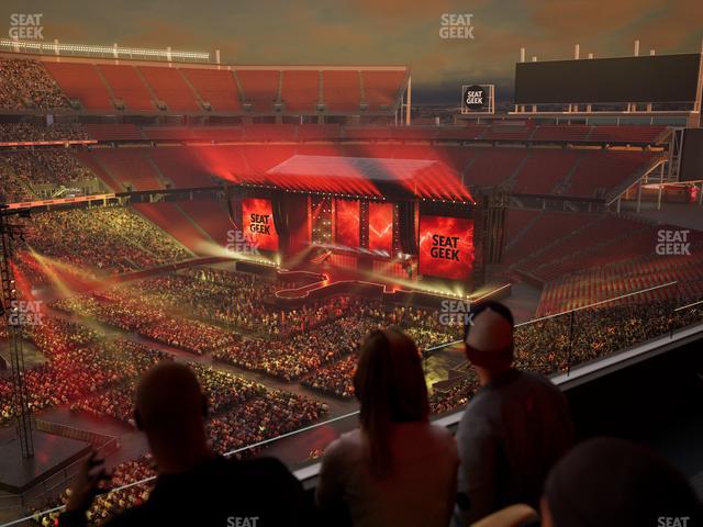 Levi's Stadium - Section Tower Suite 705 Seat View