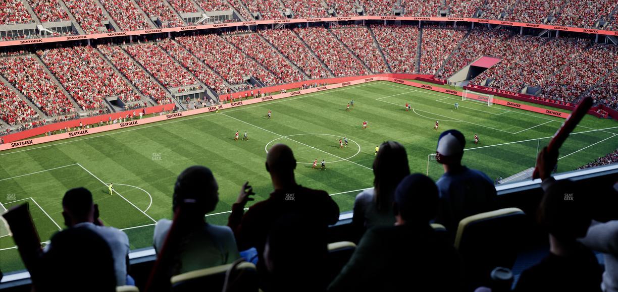 Levi's Stadium - Section Tower Suite 705 Seat View