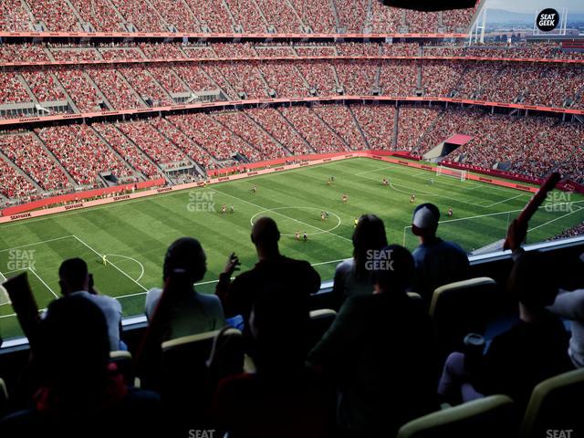 Levi's Stadium - Section Tower Suite 705 Seat View Levi's Stadium - Section Tower Suite 705 Seat View