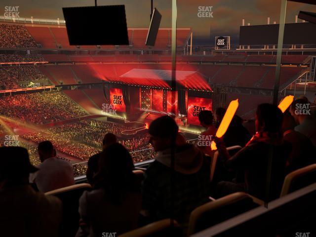 Levi's Stadium - Section Tower Suite 706 Seat View
