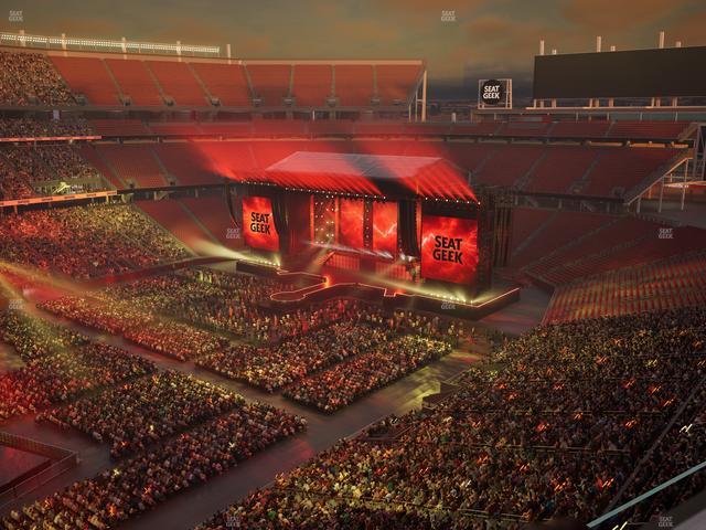 Levi's Stadium - Section Tower Suite 706 Seat View