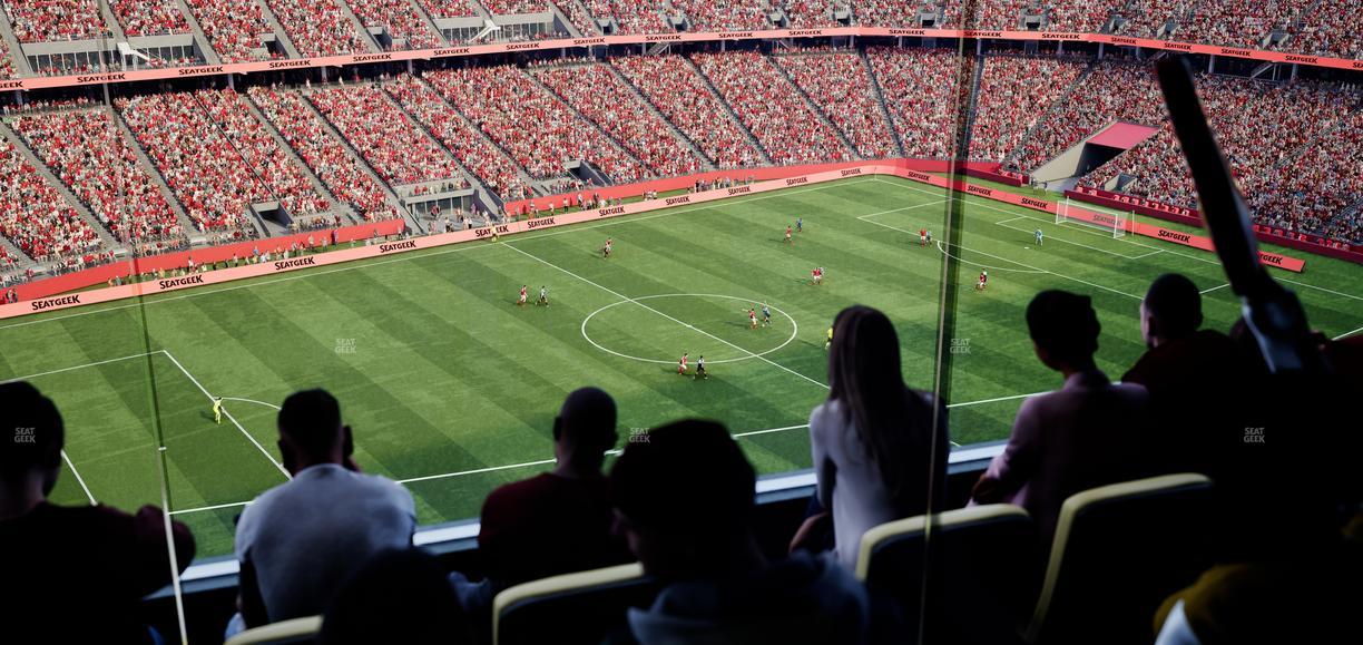 Levi's Stadium - Section Tower Suite 706 Seat View