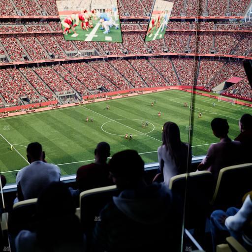 Levi's Stadium - Section Tower Suite 706 Seat View