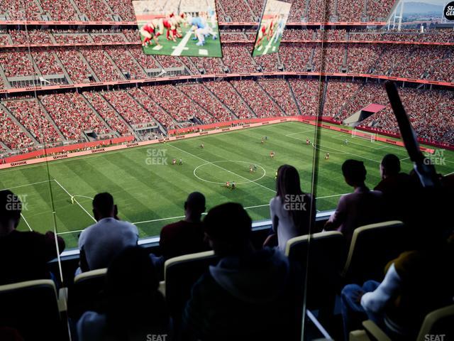 Levi's Stadium - Section Tower Suite 706 Seat View Levi's Stadium - Section Tower Suite 706 Seat View