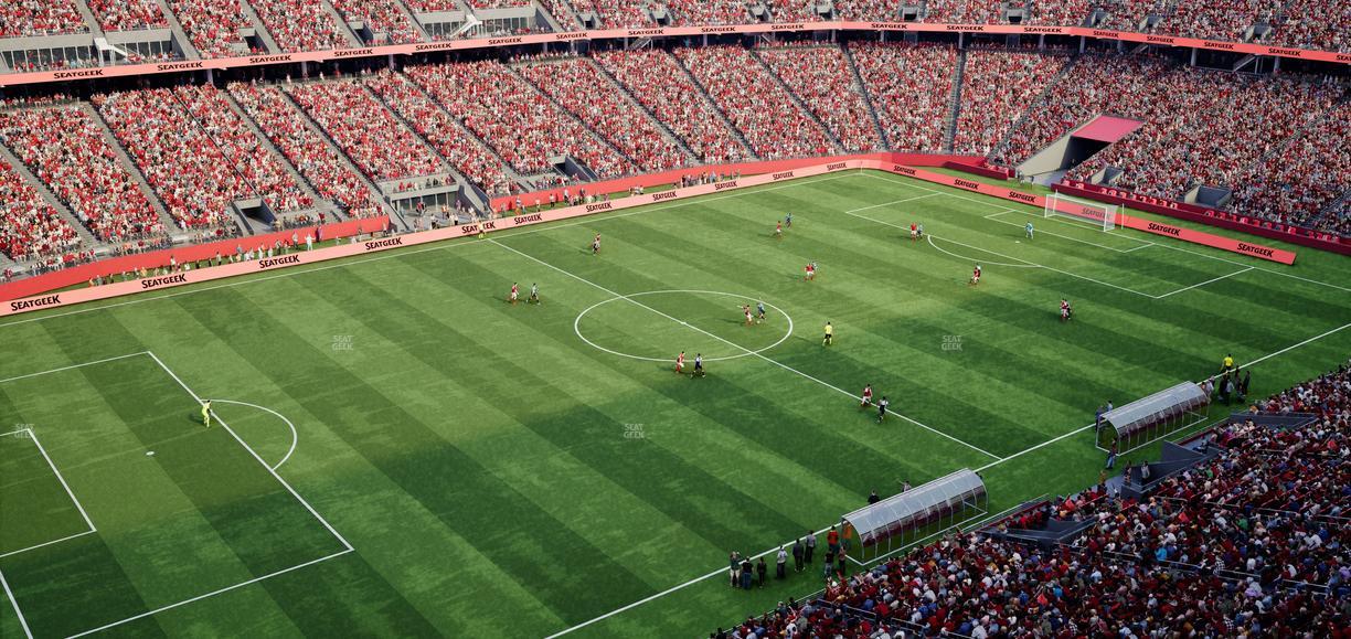 Levi's Stadium - Section Tower Suite 706 Seat View