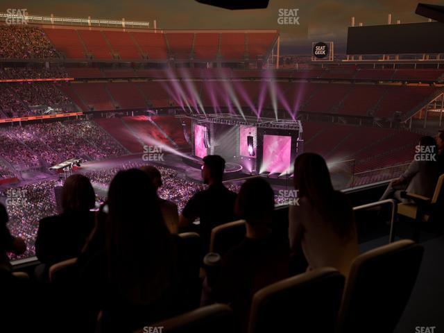 Levi's Stadium - Section Tower Suite 707 Seat View Levi's Stadium - Section Tower Suite 707 Seat View