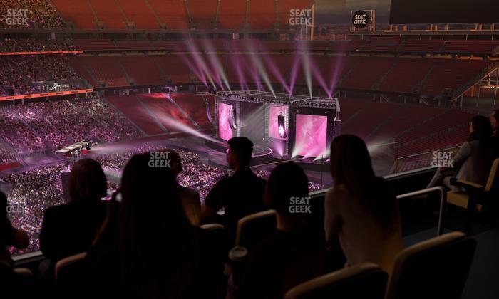 Levi's Stadium - Section Tower Suite 707 Seat View