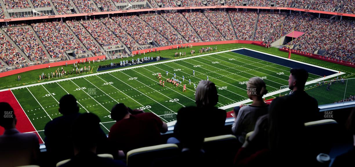 Levi's Stadium - Section Tower Suite 707 Seat View