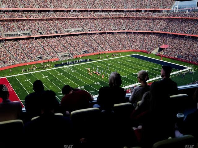Levi's Stadium - Section Tower Suite 707 Seat View