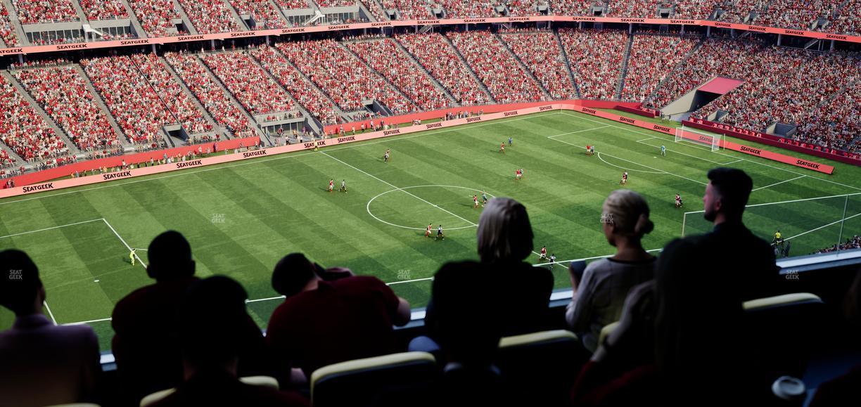Levi's Stadium - Section Tower Suite 707 Seat View