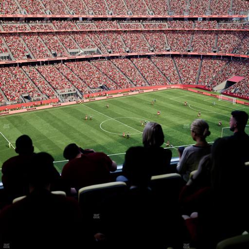 Levi's Stadium - Section Tower Suite 707 Seat View