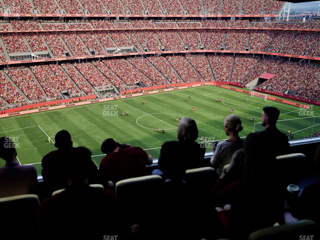 Levi's Stadium - Section Tower Suite 707 Seat View Levi's Stadium - Section Tower Suite 707 Seat View