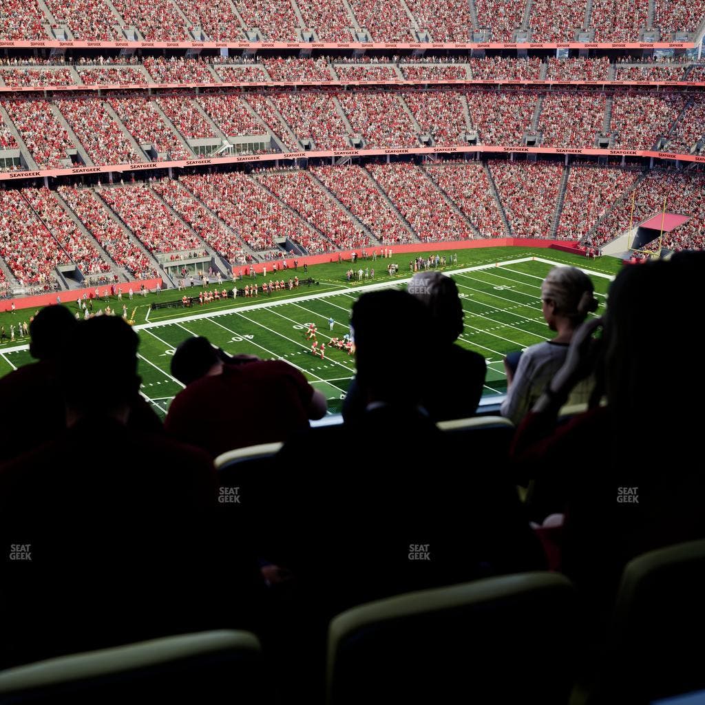 Levi's Stadium - Section Tower Suite 707 Seat View