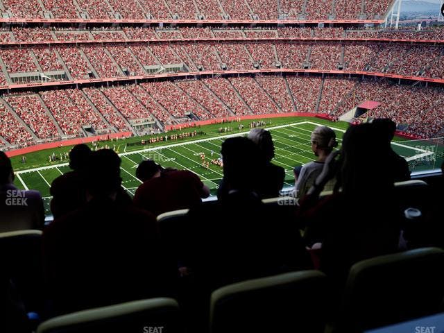 Levi's Stadium - Section Tower Suite 707 Seat View Levi's Stadium - Section Tower Suite 707 Seat View