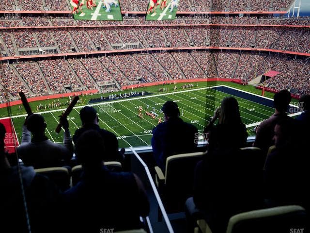 Levi's Stadium - Section Tower Suite 708 Seat View