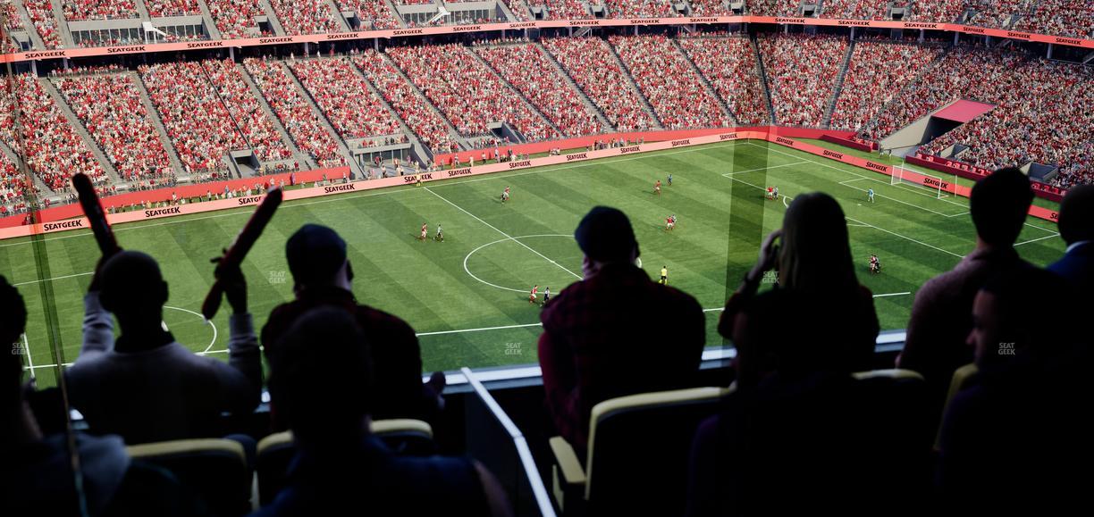 Levi's Stadium - Section Tower Suite 708 Seat View