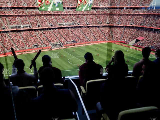 Levi's Stadium - Section Tower Suite 708 Seat View Levi's Stadium - Section Tower Suite 708 Seat View