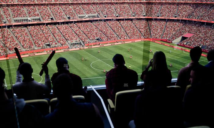 Levi's Stadium - Section Tower Suite 708 Seat View