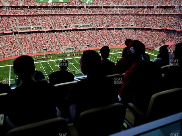 Levi's Stadium - Section Tower Suite 710 Seat View Levi's Stadium - Section Tower Suite 710 Seat View