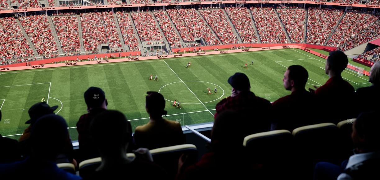 Levi's Stadium - Section Tower Suite 712 Seat View