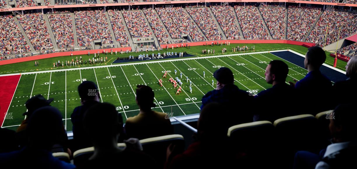 Levi's Stadium - Section Tower Suite 712 Seat View