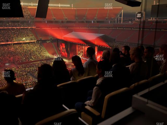 Levi's Stadium - Section Tower Suite 712 Seat View