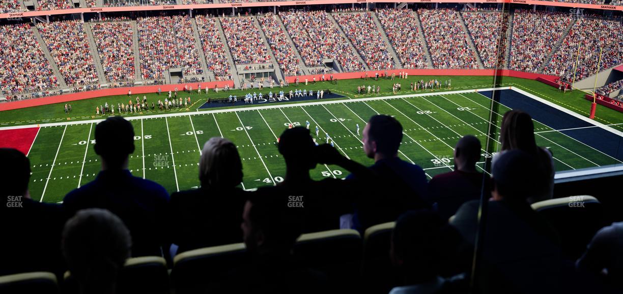 Levi's Stadium - Section Tower Suite 713 Seat View