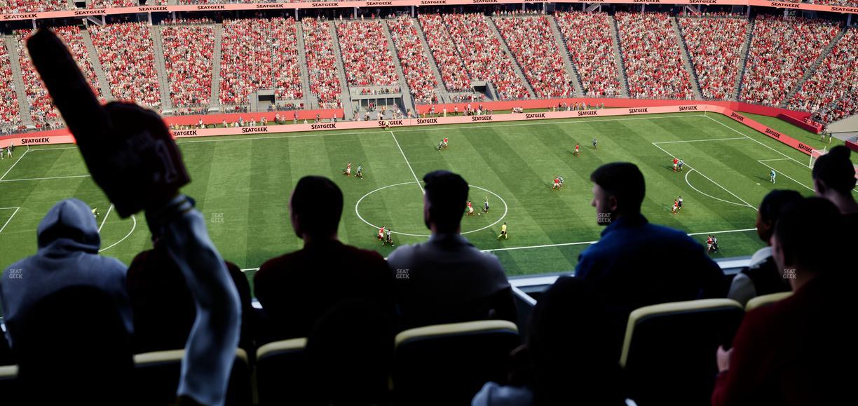 Levi's Stadium - Section Tower Suite 714 Seat View