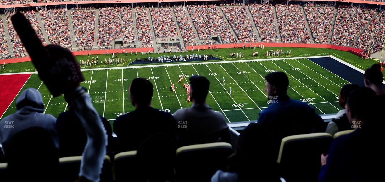 Levi's Stadium - Section Tower Suite 714 Seat View