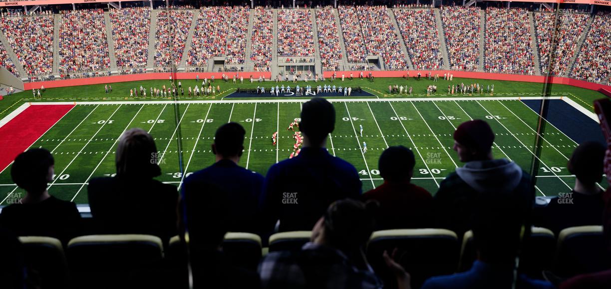Levi's Stadium - Section Tower Suite 717 Seat View
