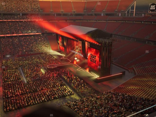 Levi's Stadium - Section Tower Suite 717 Seat View