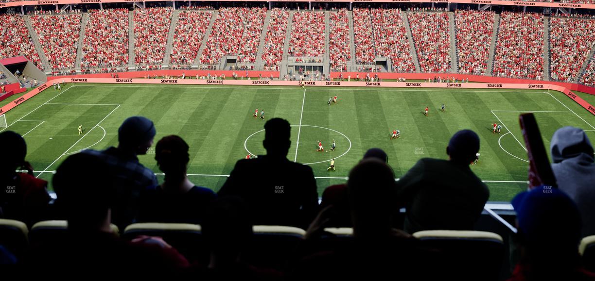 Levi's Stadium - Section Tower Suite 718 Seat View