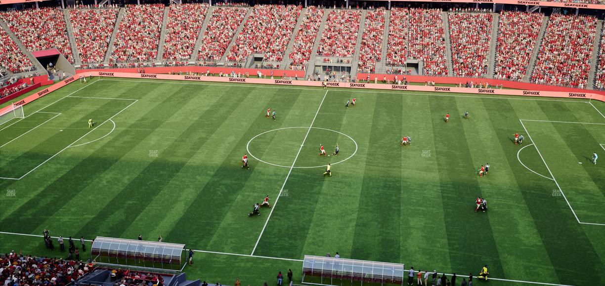 Levi's Stadium - Section Tower Suite 720 Seat View