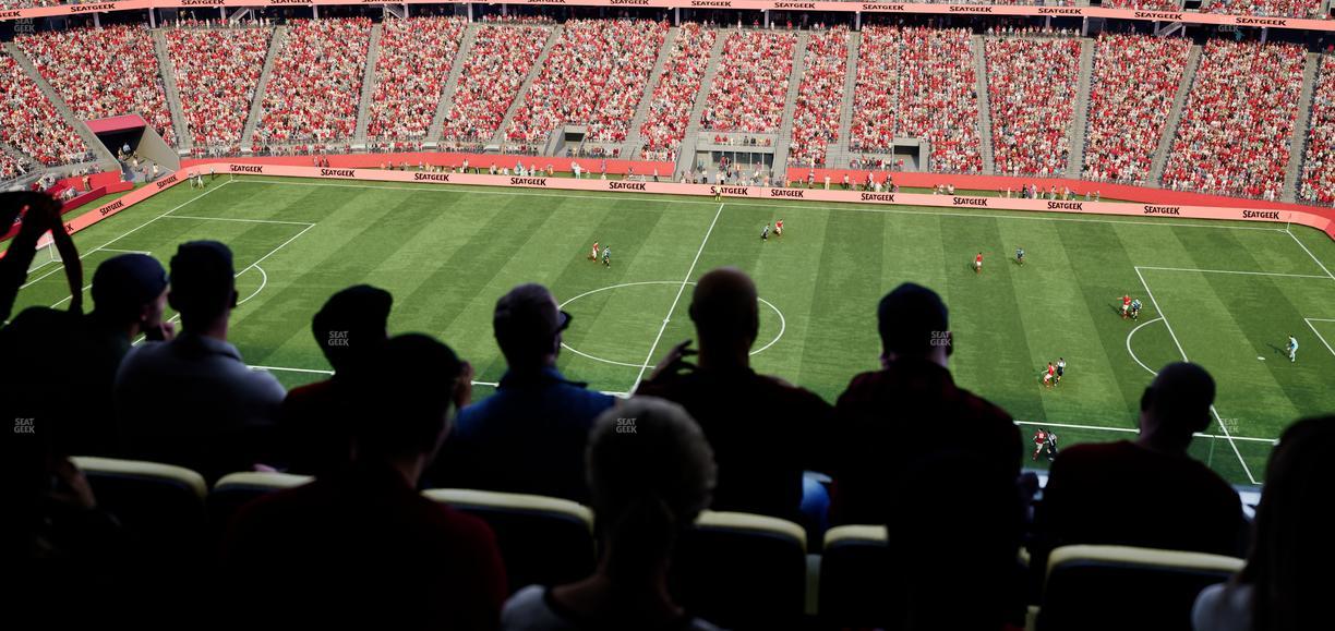 Levi's Stadium - Section Tower Suite 720 Seat View
